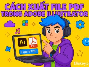 cách xuất file pdf trong Adobe Illustrator