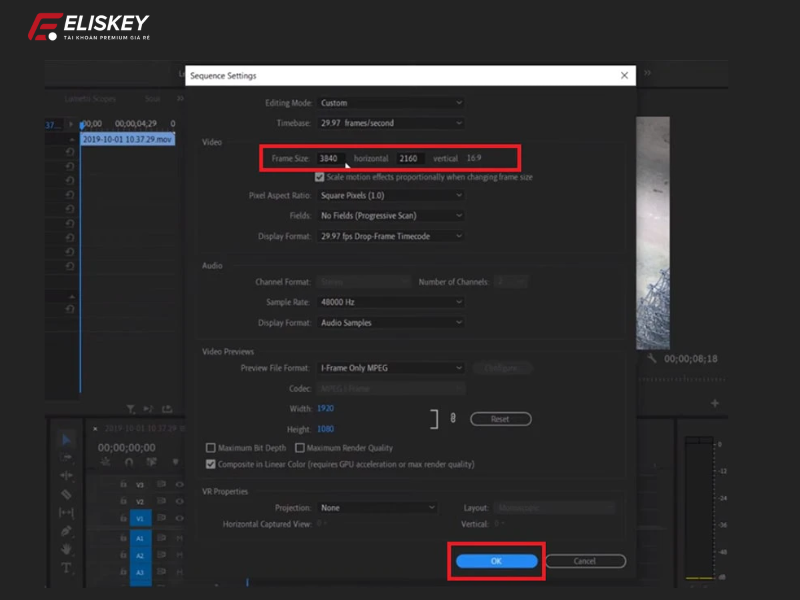 cách xuất video trong Adobe Premiere Pro CC