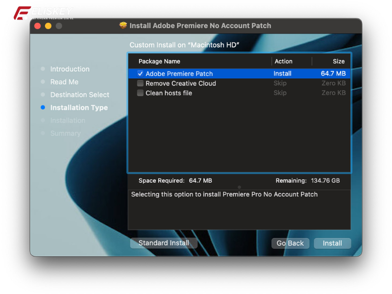 cài Adobe Premiere cho Macbook
