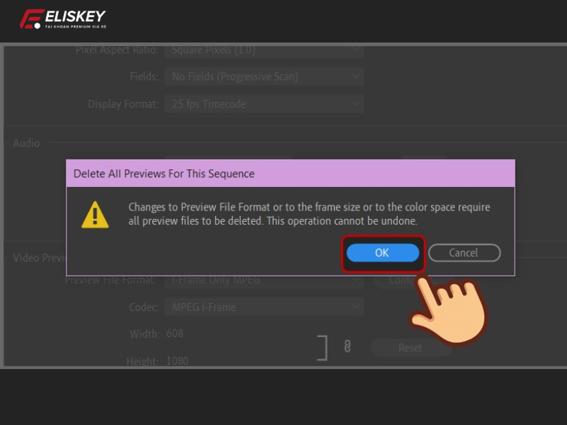 chỉnh kích thước video trong adobe premiere