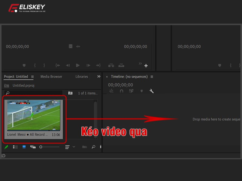 lọc tạp âm trong Adobe Premiere