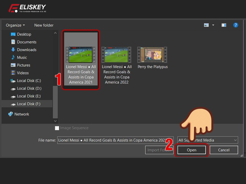 lọc tạp âm trong Adobe Premiere