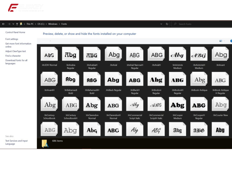 tải Font tiếng Việt cho Adobe Premiere