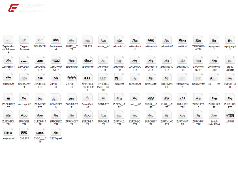 tải Font tiếng Việt cho Adobe Premiere
