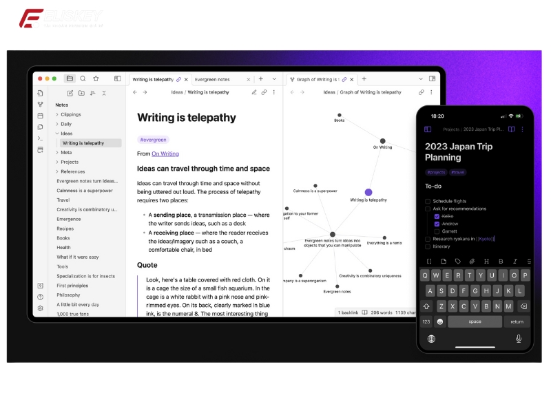 Tài khoản Obsidian
