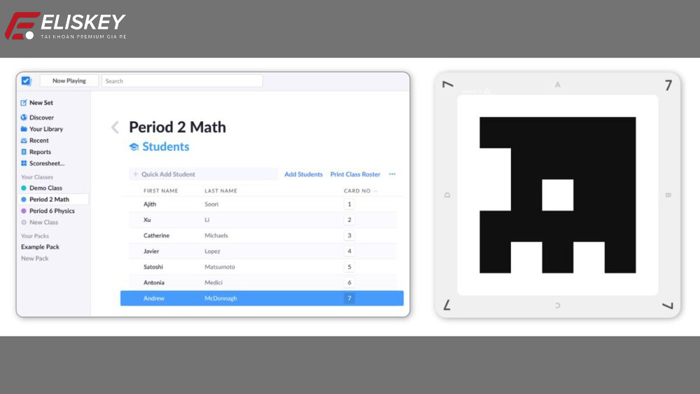 mua tài khoản Plickers 
