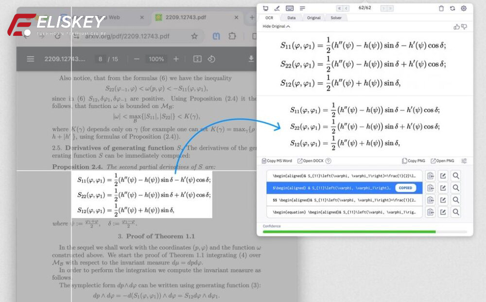 Mua tài khoản Mathpix