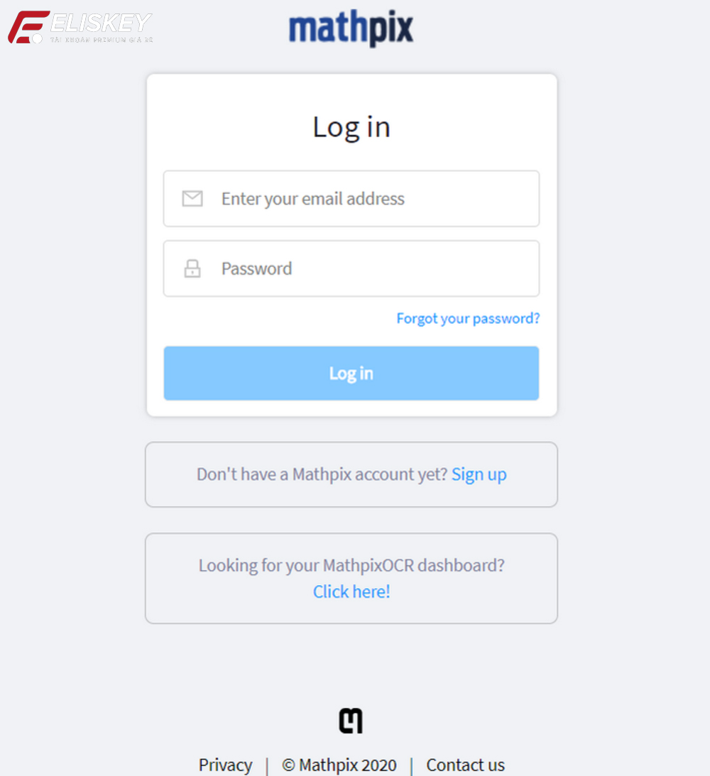 Mua tài khoản Mathpix