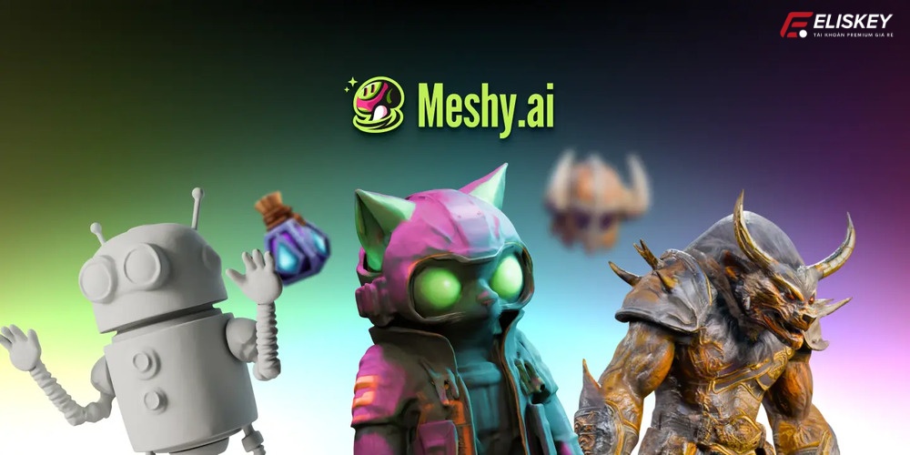 mua tài khoản Meshy AI