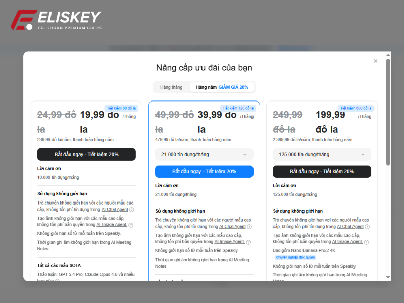 Tài khoản Genspark A